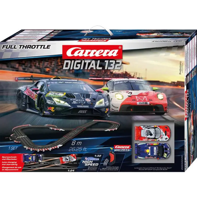 Coffret Carrera Digital 132 Full Throttle - 1/32 digital - CARRERA 30045