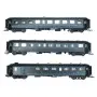 Coffret Rapide Nord 3ème classe ép. IIIa - HO 1/87 - LS Models 40197