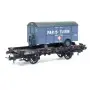 UFR mono porteur ép III avec remorque Paris-Turin - HO 1/87 - REE WB-050