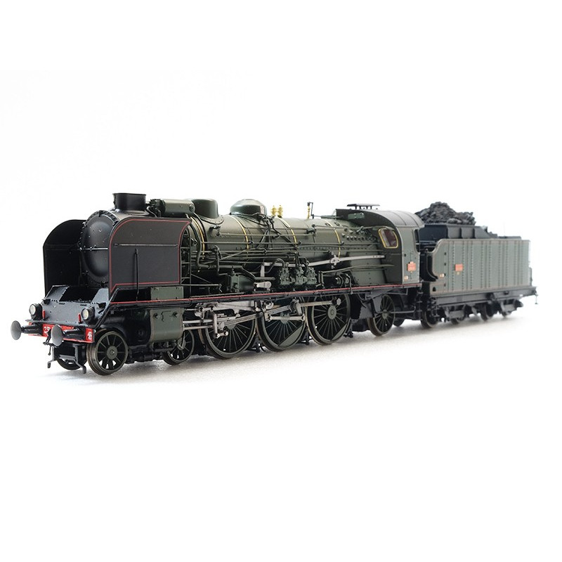 231 H Vénissieux ép III SNCF digitale son fumée pulsée - HO - REE MB-047S
