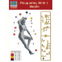 Pin-up series,Kit No.1 Marylin - 1/24 - MASTER BOX 24001