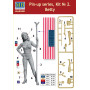 Pin-up series, Kit No.2 Betty - 1/24 - MASTER BOX 24002