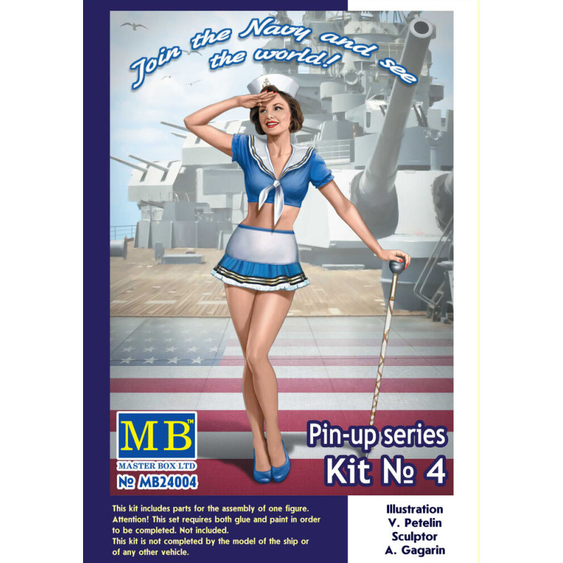 Pin-up series,Kit No.4 Suzie - 1/24 - MASTER BOX 24004