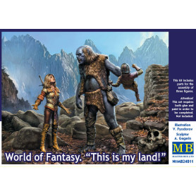 Monde fantastique. C'est ma terre ! - 1/24 - MASTER BOX 24011