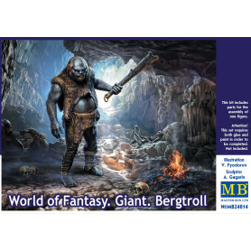 Monde fantastique. Troll des montagnes géant - 1/24 - MASTER BOX 24014