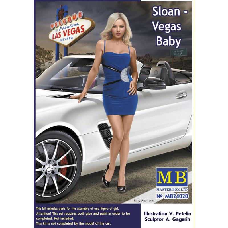 Sloan Vegas Baby - 1/24 - MASTER BOX 24020
