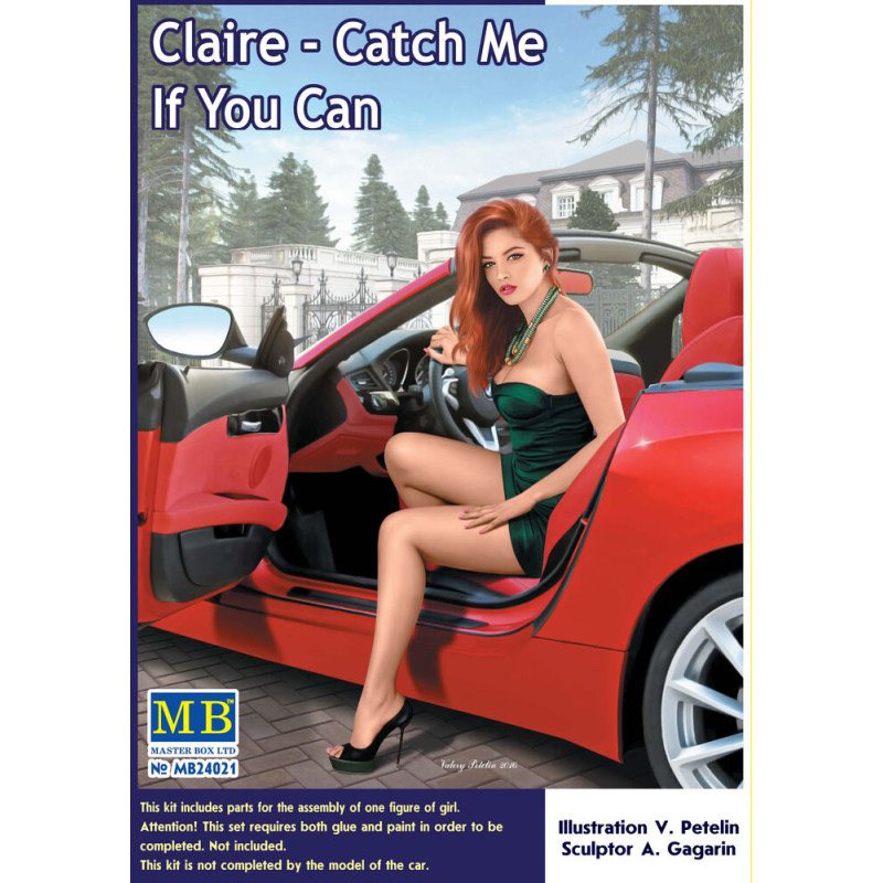 Claire, Catch Me If You Can - 1/24 - MASTER BOX 24021