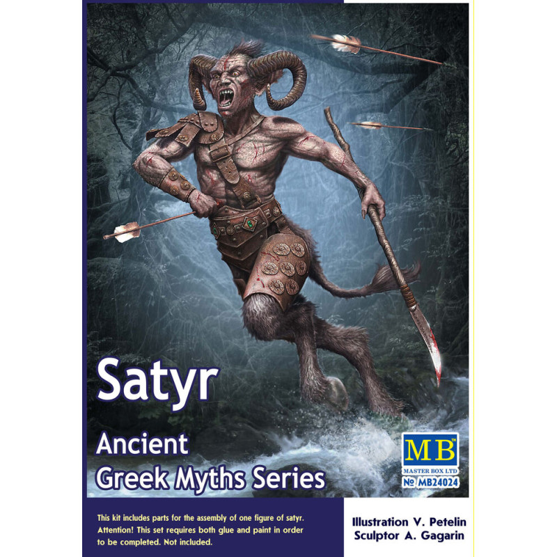 Série Mythes grecs antiques, Satyre - 1/24 - MASTER BOX 24024