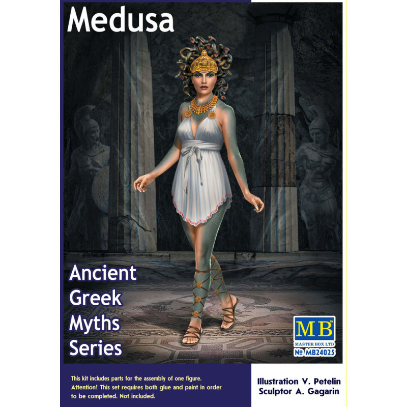 Méduse, série Mythes de la Grèce antique - 1/24 - MASTER BOX 24025