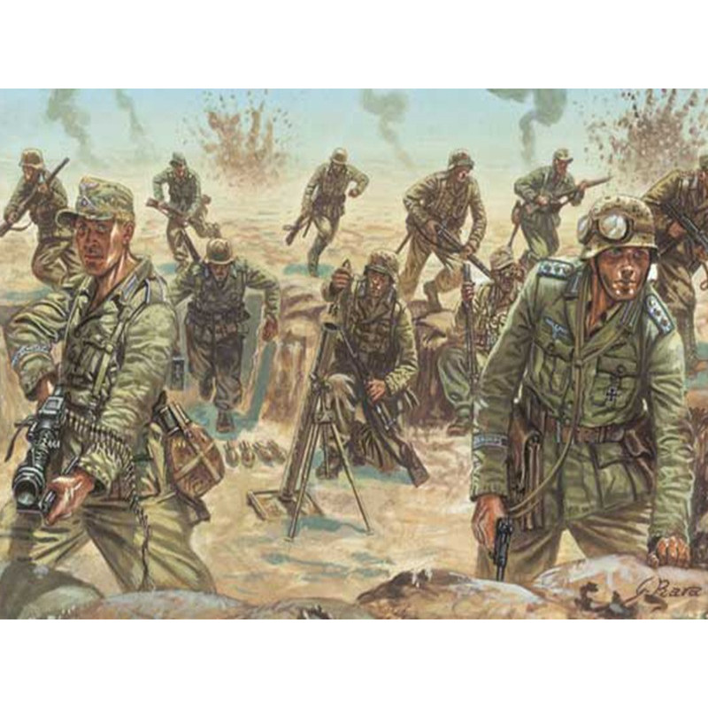 ITALERI 6099 - 1/72 - Infanterie Afrika Korps 2nde guerre mondiale