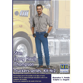Stan (Long Haul) Thompson, série Truckers, kit n°2 - 1/24 - MASTER BOX 24042
