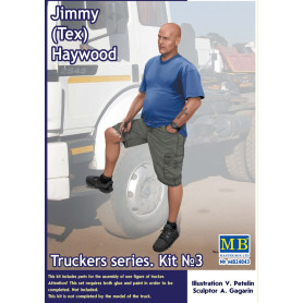 Jimmy (Tex) Haywood, série Truckers, kit 3 - 1/24 - MASTER BOX 24043