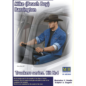 Série Truckers, Mike « Beach Boy » Barrington - 1/24 - MASTER BOX 24044
