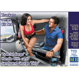 Truckers "Special Cargo" - Sandy et George "Skip - 1/24 - MASTER BOX 24062