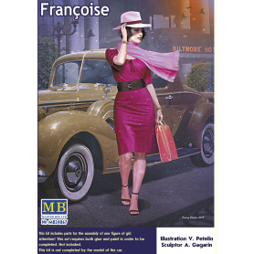 Série Virages dangereux, Françoise - 1/24 - MASTER BOX 24067