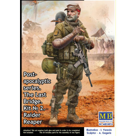 Raider Reaper, Post-apo, Le Dernier Pont, Kit n° 2 - 1/24 - MASTER BOX 24074
