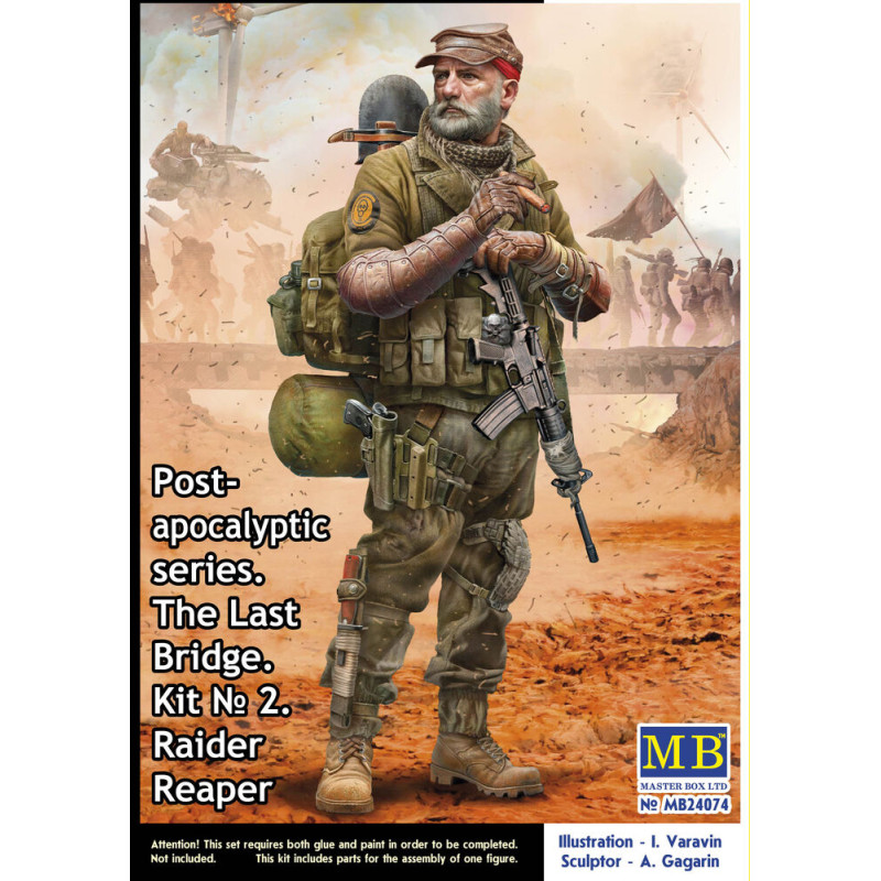 Raider Reaper, Post-apo, Le Dernier Pont, Kit n° 2 - 1/24 - MASTER BOX 24074