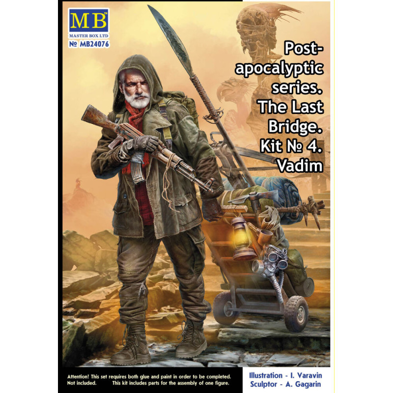 Vadim, Le Dernier Pont, série post-apo, Kit n°4 - 1/24 - MASTER BOX 24076