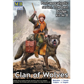 Le Dernier Pont, Kit n°8, Clan des Loups - 1/24 - MASTER BOX 24086