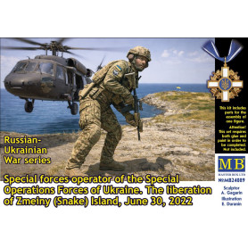 Opérateur spécial ukrainien, île des Serpents, 2022 - 1/24 - MASTER BOX 24089