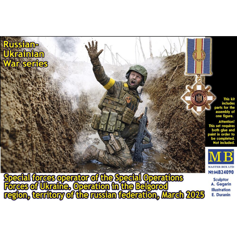 Opérateur FOS Ukraine, région de Belgorod, mars 2025 - 1/24 - MASTER BOX 24090