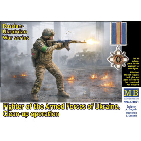 Combattant ukrainien, opération de nettoyage - 1/24 - MASTER BOX 24091