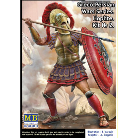 Guerres Gréco,Persanes. Hoplite. Kit 2 - 1/32 - MASTER BOX 32012