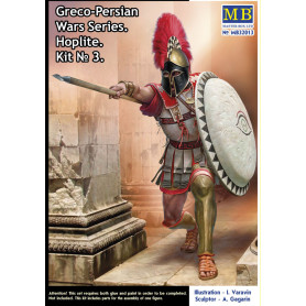 Série Guerres Gréco, Perses. Hoplite. Kit n°3 - 1/32 - MASTER BOX 32013