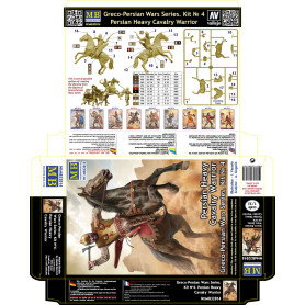 Guerres gréco-perses. Kit n°4. Cavalier lourd perse - 1/32 - MASTER BOX 32014
