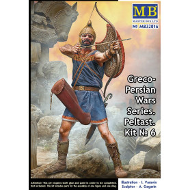 Guerres gréco,perses. Peltast. Kit n°6 - 1/32 - MASTER BOX 32016