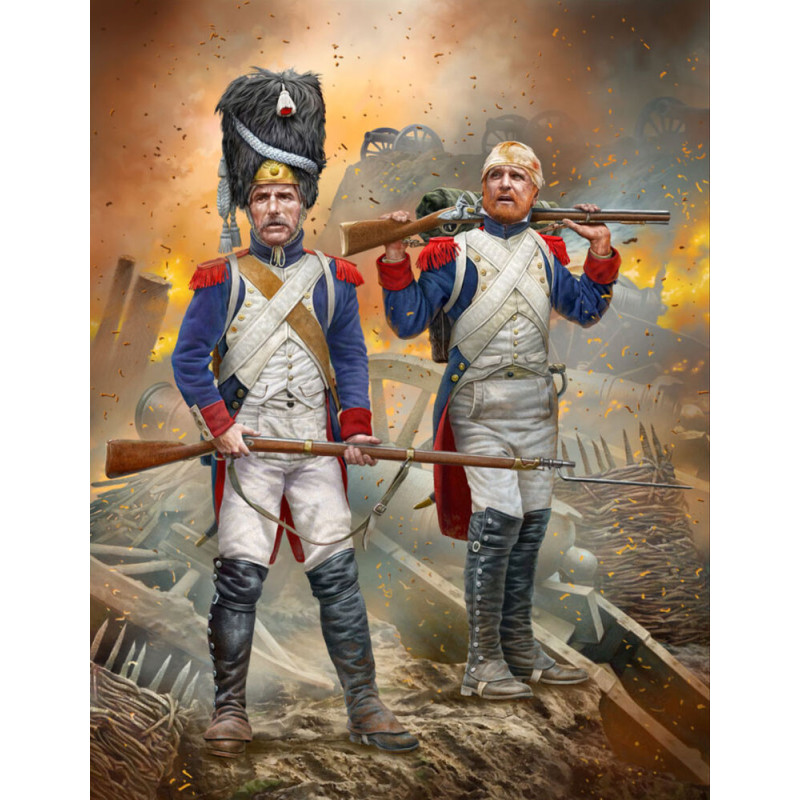 Époque des guerres napoléoniennes, La Vieille Garde - 1/32 - MASTER BOX 32024