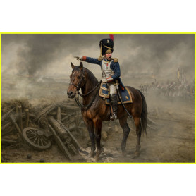 Guerres napoléoniennes, officier de la Vieille Garde - 1/32 - MASTER BOX 32025