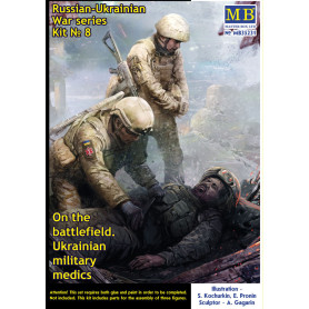 Médecins militaires ukrainiens, guerre russo-ukrainienne - 1/35 - MASTER BOX 35231