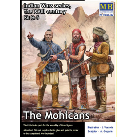 Les Mohicans, Guerres indiennes, XVIIIe siècle - 1/35 - MASTER BOX 35232