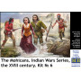 Mohicans, Guerres indiennes, XVIIIe siècle, Kit n° 6 - 1/35 - MASTER BOX 35234