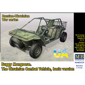 Buggy Mongoose, véhicule ukrainien, version de base - 1/35 - MASTER BOX 35239