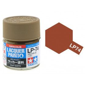 Tamiya LP-74 - Terre mat - Peinture laquée 10 ml