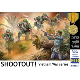 SHOOTOUT!, série Guerre du Vietnam - 1/35 - MASTER BOX 35241