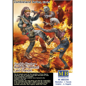 Chasseur de zombies, Vers la liberté, Zombieland Kit n°4 - 1/35 - MASTER BOX 35244