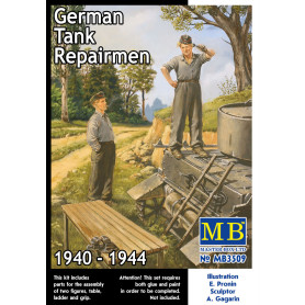 Mécanicien de char allemand (1940,1944) - 1/35 - MASTER BOX 3509