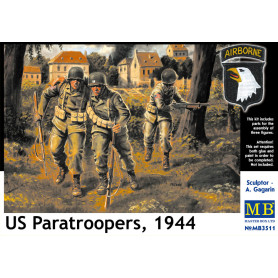 Parachutistes U.S., 1944 - 1/35 - MASTER BOX 3511