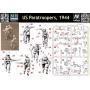 Parachutistes U.S., 1944 - 1/35 - MASTER BOX 3511