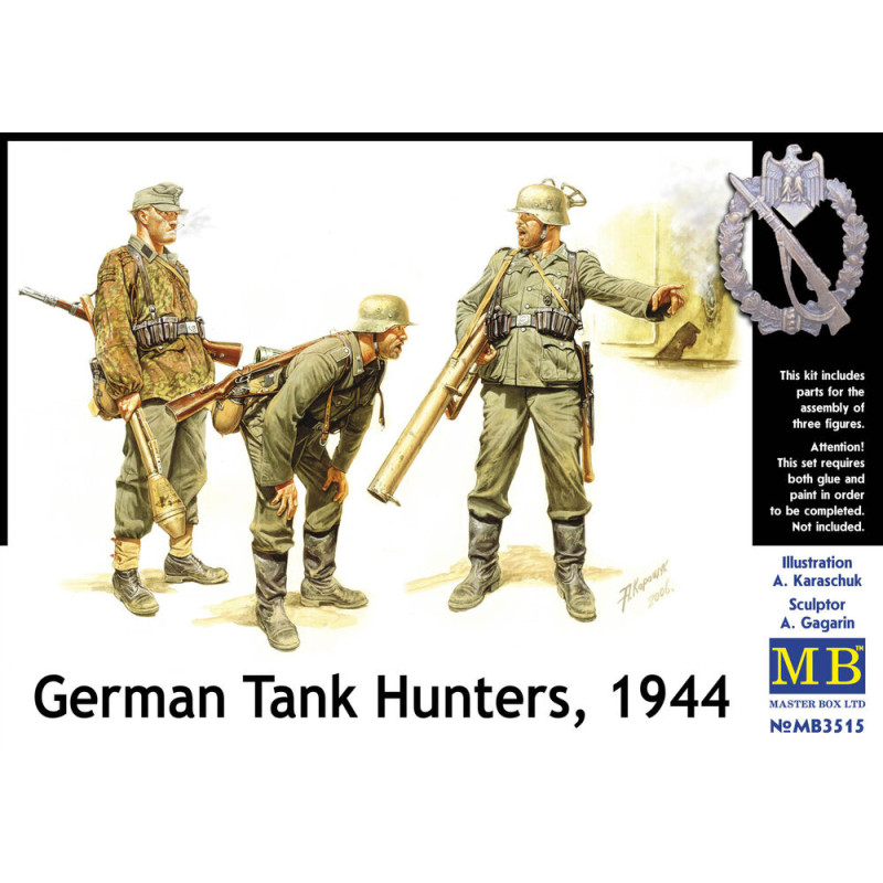 Chasseurs de chars allemands, 1944 - 1/35 - MASTER BOX 3515
