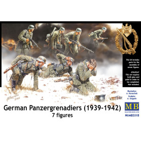 Panzergrenadiere Allemands, 1939,1942 - 1/35 - MASTER BOX 3518