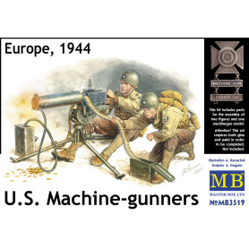 Mitrailleurs américains, Europe 1944 - 1/35 - MASTER BOX 3519