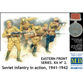 Infanterie soviétique en action, 1941-1942, Front Est - 1/35 - MASTER BOX 3523