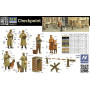 Checkpoint, soldats allemands, civils et guérite - 1/35 - MASTER BOX 3527