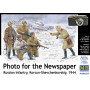 Infanterie russe, Korsun 1944, photo pour le journal - 1/35 - MASTER BOX 3529