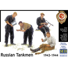 Tankistes russes, 1943,1944 - 1/35 - MASTER BOX 3535