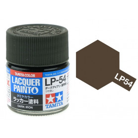 Tamiya LP-54 - Fer foncé (mat) - Peinture laquée 10 ml